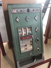 old penny machines at Southport