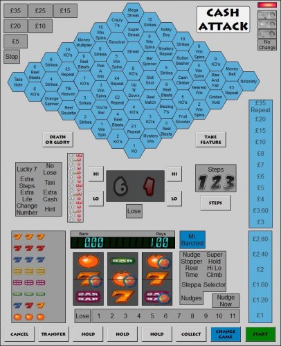 Cash Attack - £35 & £70