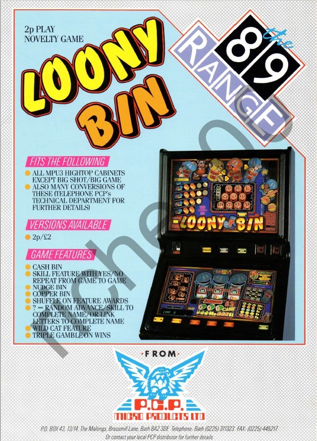 PCP Moneyline & Loony Bin PCP Desert Island Fruits