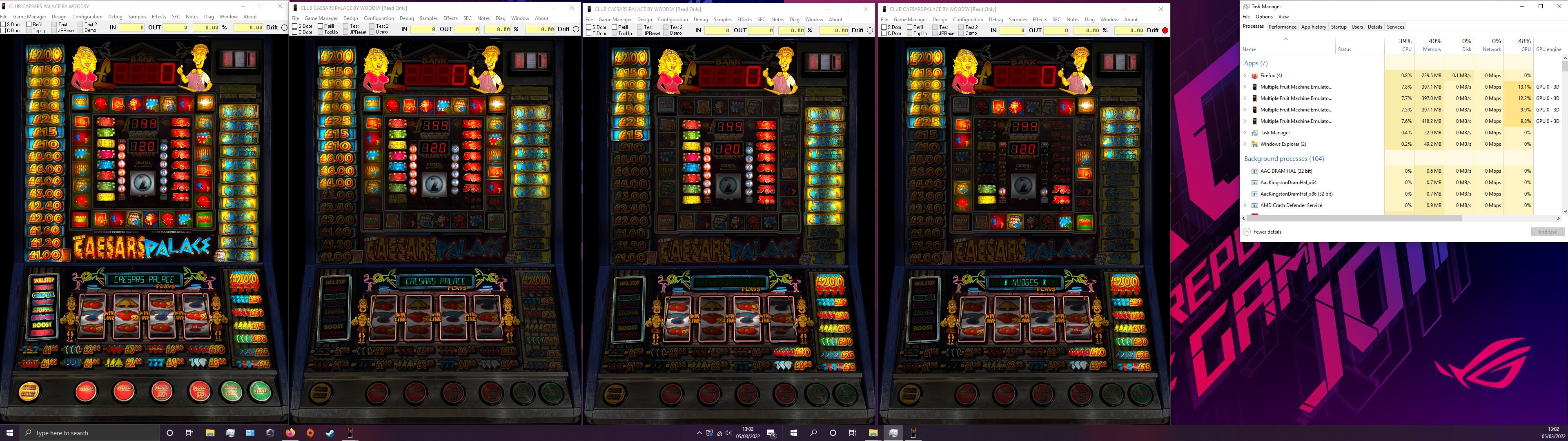 graphics card and mfme lamps slowing down? The Laboratory Desert