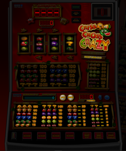 Casino Crazy Fruits Red £15/30p Dx - Bell-Fruit - Desert Island Fruits