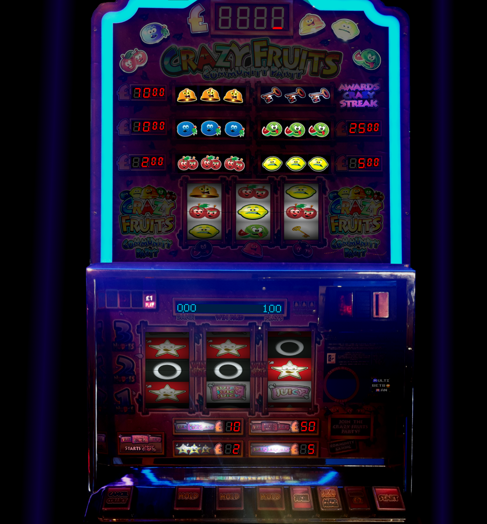 Casino Crazy Fruits Red £15/30p Dx - Bell-Fruit - Desert Island Fruits