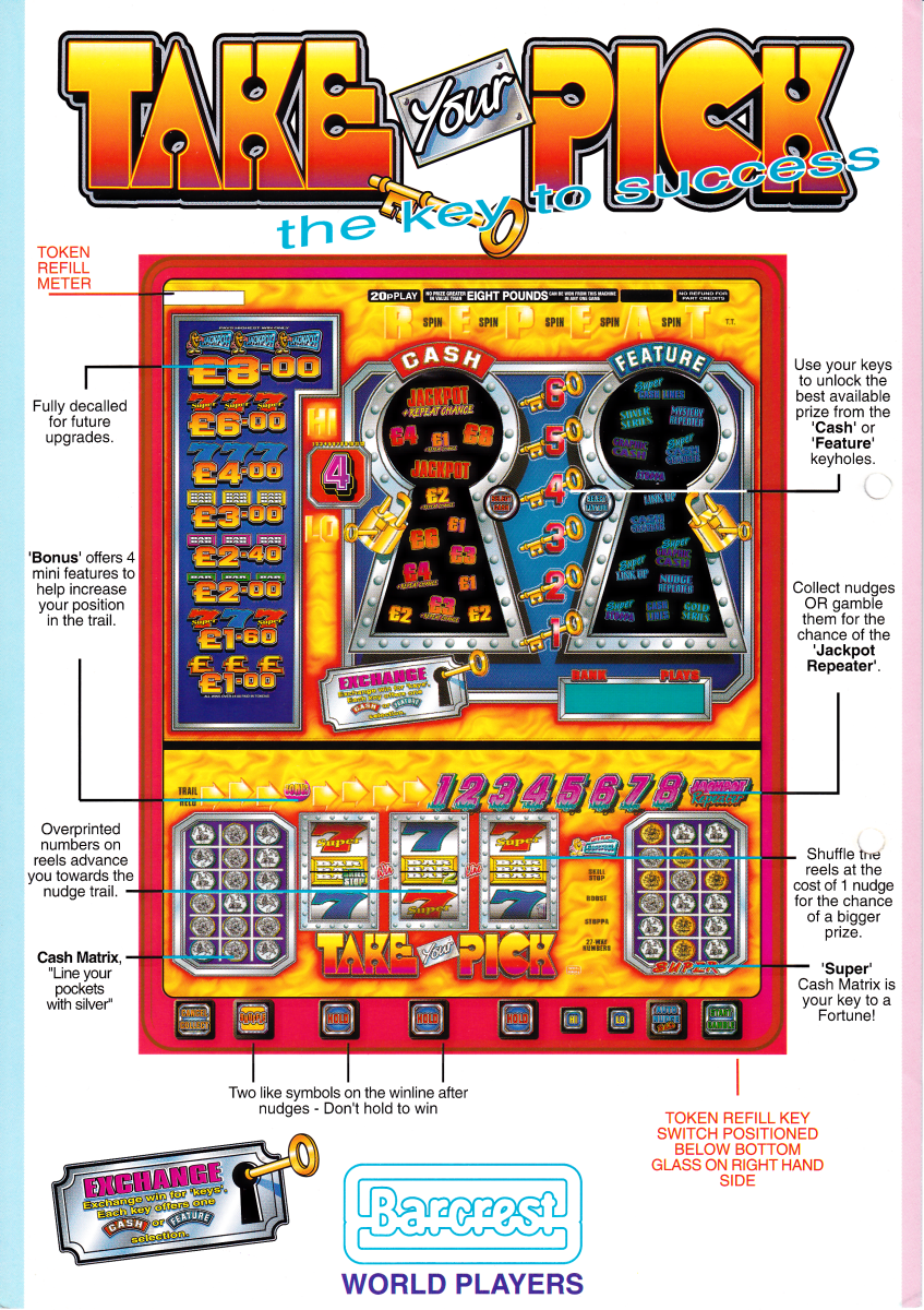 Barcrest Take Your Pick.png Flyers Desert Island Fruits
