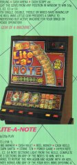 Lite a note