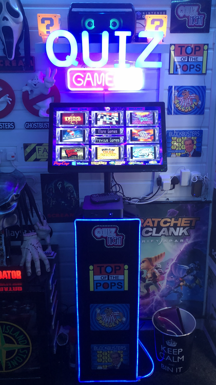 Touchscreen quiz machine build I’ve just finished with mfme and loads ...